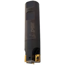 Dorian Tool E90 Indexable End Mill Holder, 2 Flutes, 90 Degree, 5/8" Cutting Diameter, 3-1/4" Overall Length, 5/8" Shank Diameter