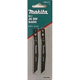 9 Tooth Jig Saw Blades 2 Piece by Makita