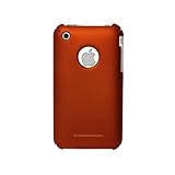 CaseCrown iPhone 3G 3GS Soft Polycarbonate Slim Fit Case - Orange