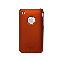 CaseCrown iPhone 3G 3GS Soft Polycarbonate Slim Fit Case - Orange