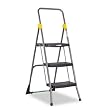 Cosco 1839GGO Commercial Stool, 3-Step, Black