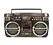 Lasonic i931X Ghetto Blaster with iPod/iPhone Dock- Black