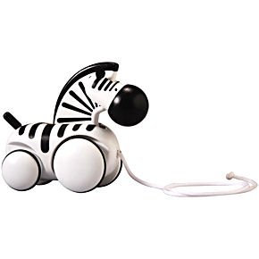 Childrens Toyshop  Toys : Pull-Along Zebra by PLAN Toys