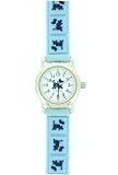 Chipie - 40085 - Montre Enfant - Quartz Analogique - Cadran Blanc - Bracelet Plastique Bleu