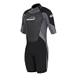 Junior Osprey Shorty Wetsuit. Med. Chest 34. Black / Grey