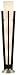 Kathy Ireland Espresso Deco Trophy Floor Lamp