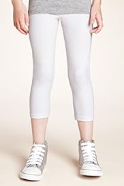 Cotton Rich Plain Cropped Leggings
