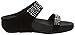 FitFlop Women's Novy Slide Sandal, black, 6 M US