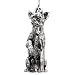 Chihuahua 5 Charm Dog Lover Keychain