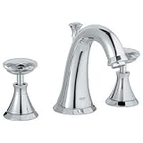 Bathroom Faucet by Grohe - 20-124-EN0 in Brushed Nickel Cross Handles