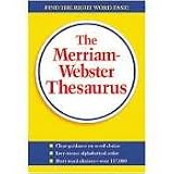 ADVANTUS CORPORATION / Merriam-websters paperback thesaurus / MER850 / Sold as 1 Each / Mfr Part # 850 \*/ Merriam-websters paperback thesaurus