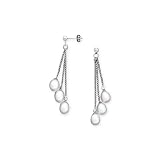 Sterling Silver Fresh Water Pearl Dangle Earrings