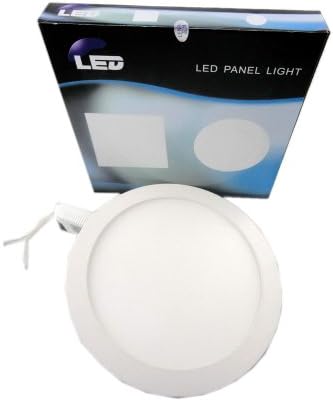 GLW LED 20W Warm White Recessed 6W 9W 12W 15W 18W 20W Watt LED Ceiling Panel Light with LED Driver Lamp Round LP1