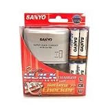 SANYO急速充電器/単3充電池×4セット■高容量2300mAhの画像