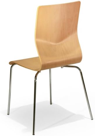 Skyla Bentwood Dining Chair (Beech) - Set of 4