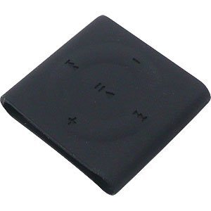 Black Skin Cover for Apple iPod shuffle (4th gen.)