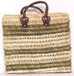 Moroccan Straw Summer Beach / Shopper / Tote Bag
