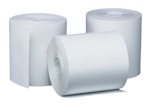 PM Company Perfection One Ply Thermal Rolls, 3 X 230 Feet, White, 50 Rolls Per Carton (07905)