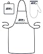 Seattle Seahawks Grilling Apron Set - Football Sports Merchandise