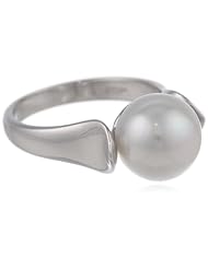 Honora "Black & White" Freshwater Cultured Pearl Ring, Size 7