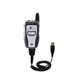 Coiled Power Hot Sync and Charge USB Data Cable w/ Tip Exchange for the Nextel i580 - Gomadic Brand