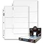 BCW Pro 3-Pocket Page Currency Page (100 Ct. Box)