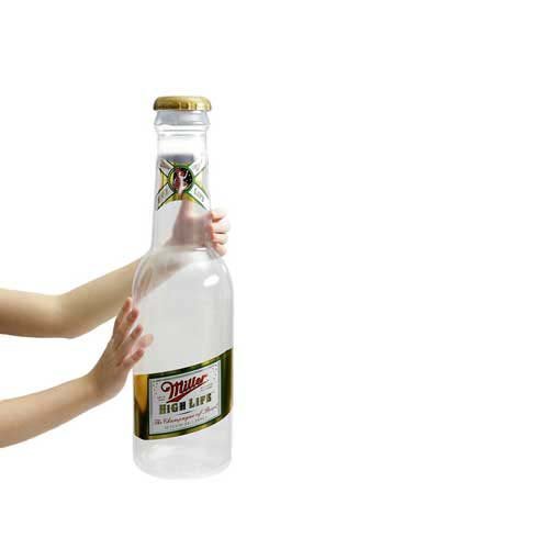 Miller High Life Super Sized Bottle Bank Miller High Life Super Sized Bottle Bank