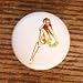 A VARGAS PINUP GIRLS CALENDAR GIRL - JANUARY 1945 - DRAWER PULLS KNOBS