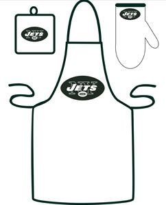 New York Jets Grilling Apron Set