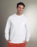 Gildan Adult Long-Sleeve Pocket T-Shirt. 2410