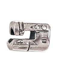 Genuine Zable (TM) Product. 925 Sterling Silver Sewing Machine Bead Charm. 100% Satisfaction Guaranteed.