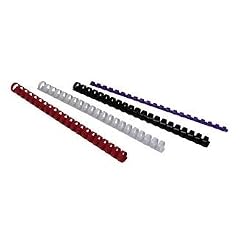 Leitz 35041 Plastikbinder�cken, A4, Kunststoff, 8 mm, 45 Blatt, 100 St�ck, schwarz