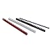 Leitz 35041 Plastikbinder�cken, A4, Kunststoff, 8 mm, 45 Blatt, 100 St�ck, schwarz