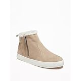 オールドネイビー OLD NAVY/ フェイクファーラインドブーツ タン シューズ 22cm【並行輸入】