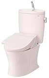 【取替交換付き(北海道)】 TOTO トイレ セット品:便器+ウォシュレットK2 (TCF8CK65) 手洗付き 戸建向け パステルピンク EXK200106(THK)