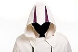 Hoodie Costume Jacket Coat - independently designed by WitBuy designers,White with Purple (Men-X-Small)