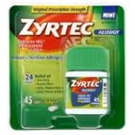 Zyrtec Allergy Tablets 45 ct (10 mg)
