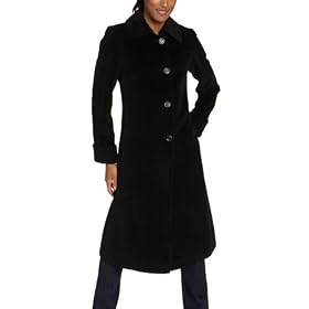 Jones New York Ladies Petite Single Breasted Long A-Line Coat by Jones New York