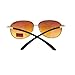 Silver HD Vision Aviator Sunglasses