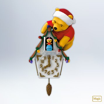 Hallmark 2012 Keepsake Ornaments QXD1031 Pooh-koo Clock ~ Winnie The Pooh