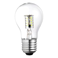 Ag-Eco LED Refrigerator Light Bulb, A15/E26 Clear, 2.2 Watt, Replacement for 25 Watt Classic Light Bulb