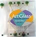 Art Glass Swizzle/Drink Sticks Palm Tree Theme set of 6