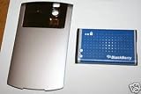 Blackberry Curve Battery & Silver Back Cover