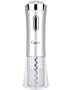 Ozeri Nouveaux Electric Wine Opener with Removable Free Foil Cutter, Refined Silver