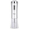 Ozeri Nouveaux Electric Wine Opener with Removable Free Foil Cutter, Refined Silver