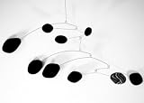 Black On The Edge Cool Modern Art Mobile - retro home decoration