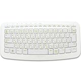 マイクロソフト PC用2.4GHzワイヤレスキーボード(ホワイト)　J5D-00028 ARC KEYBOARD WH