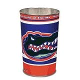 Florida Gators NCAA Tapered Wastebasket (15 Height)