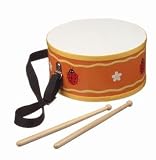 New Classic Toys 0402 Ladybug Drum (Wooden Box)