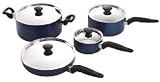 8PC BLK Cookware Set